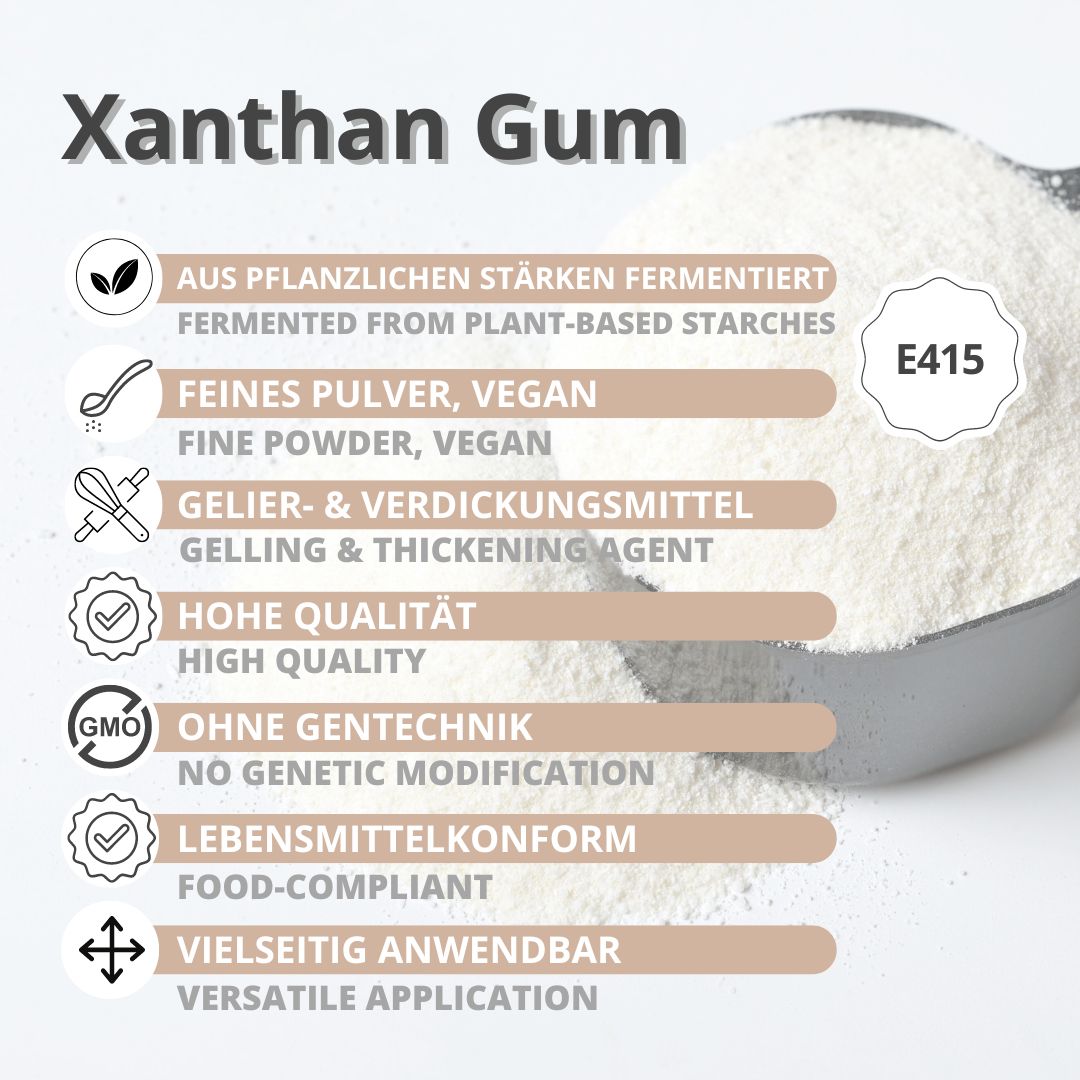 Xanthan Gum Powder E 415 - 80 Mesh