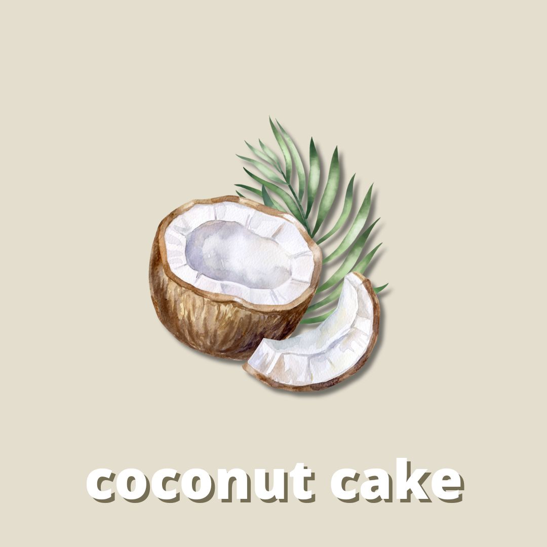 Coconut Cake Fragrance for candles & soaps