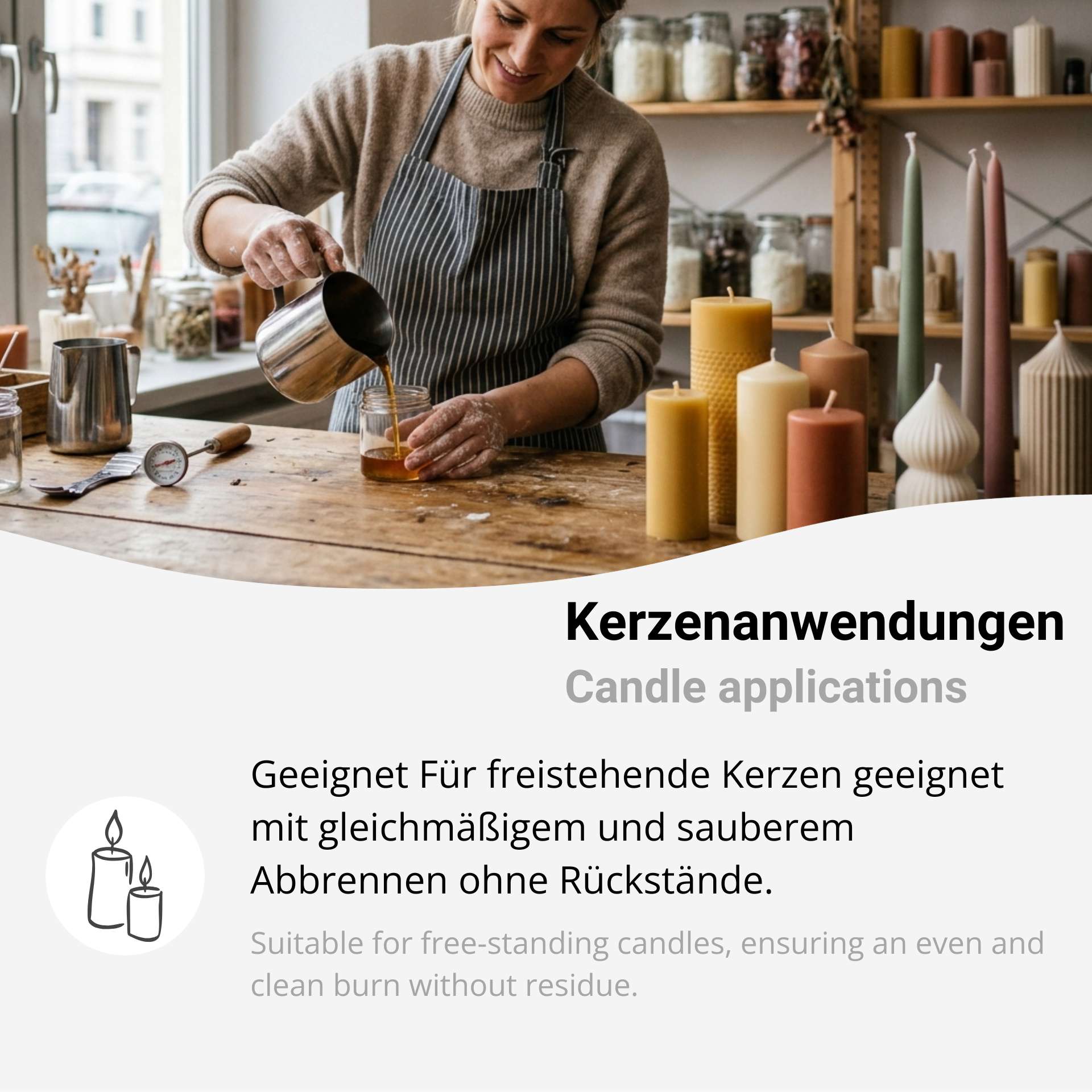 Paraffinwachs 58 - 60°C Erstarrungspunkt Pastillen Vollraffinat GER
