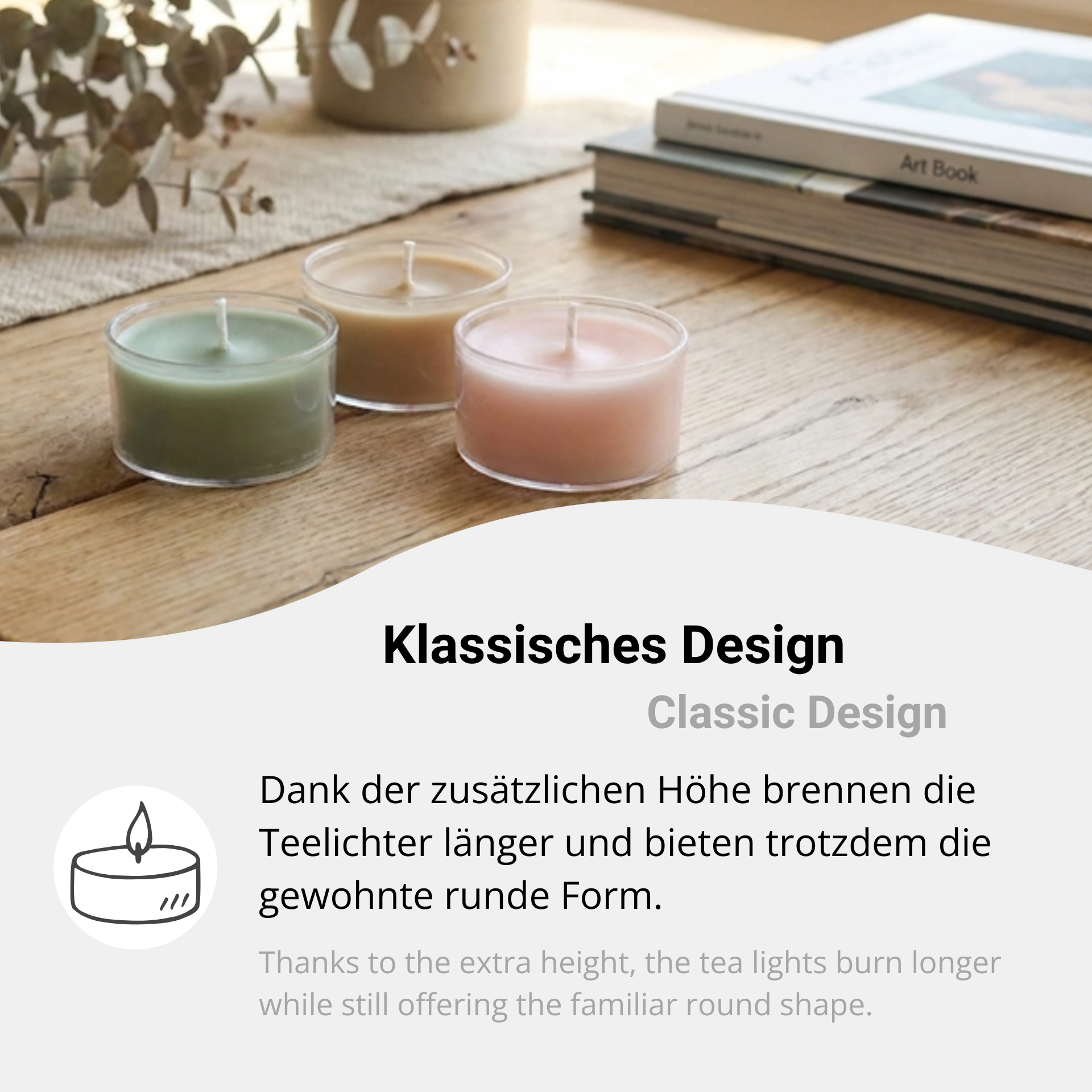 Teelichthüllen – Hoch (10er Set)