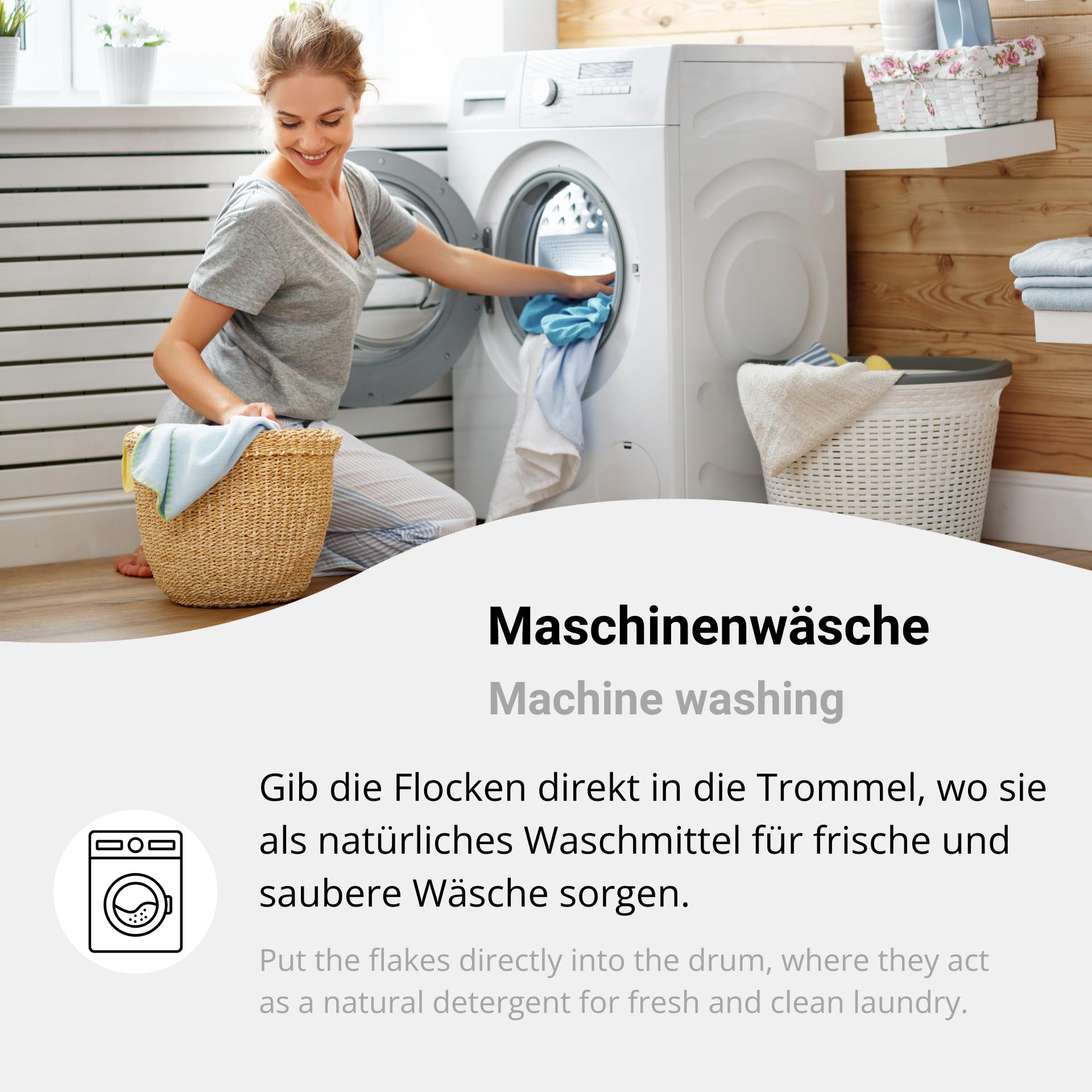 Seifenflocken auf pflanzlicher Basis - Soap Flakes