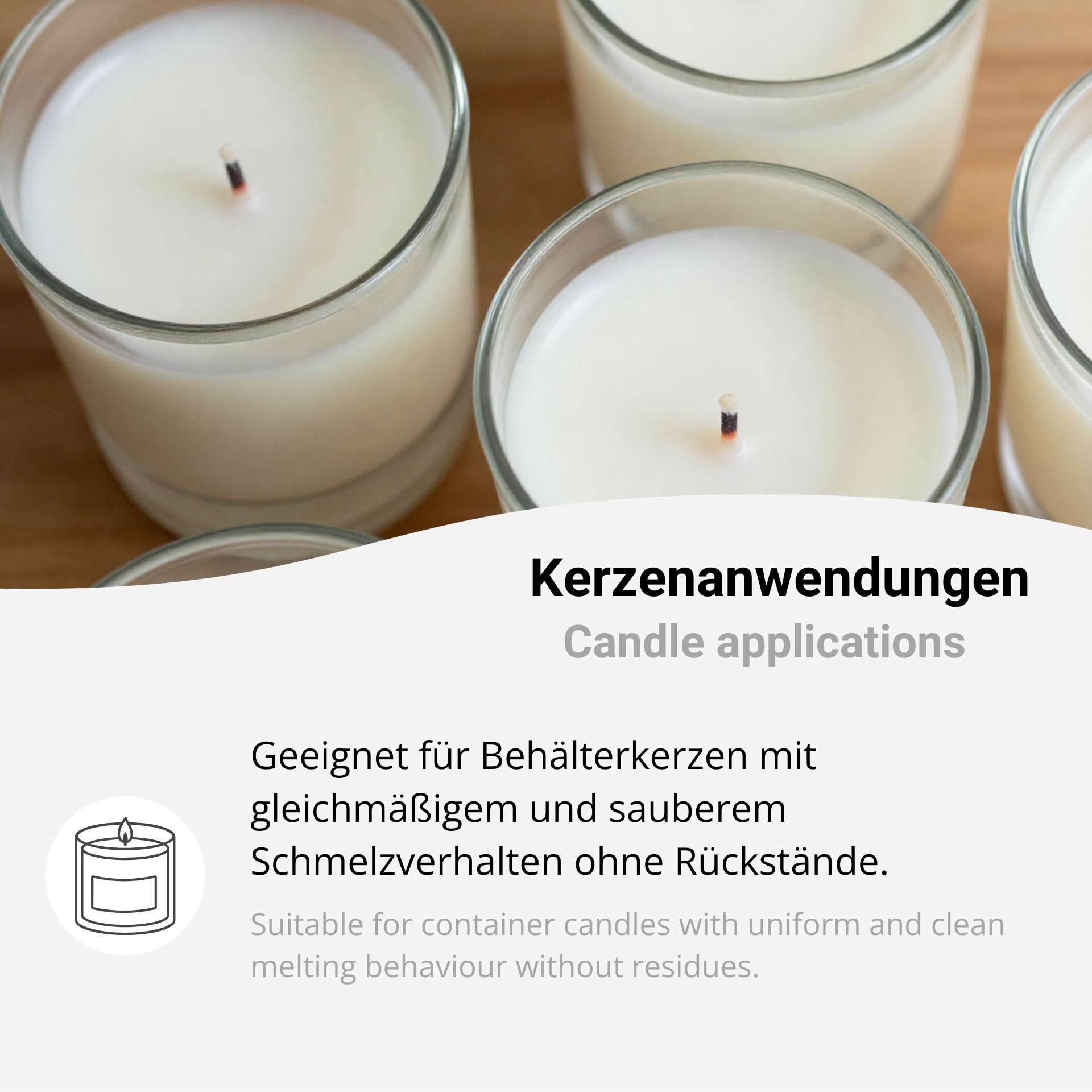 Paraffinwachs 50 - 52°C Erstarrungspunkt in Platten, Vollraffinat GER