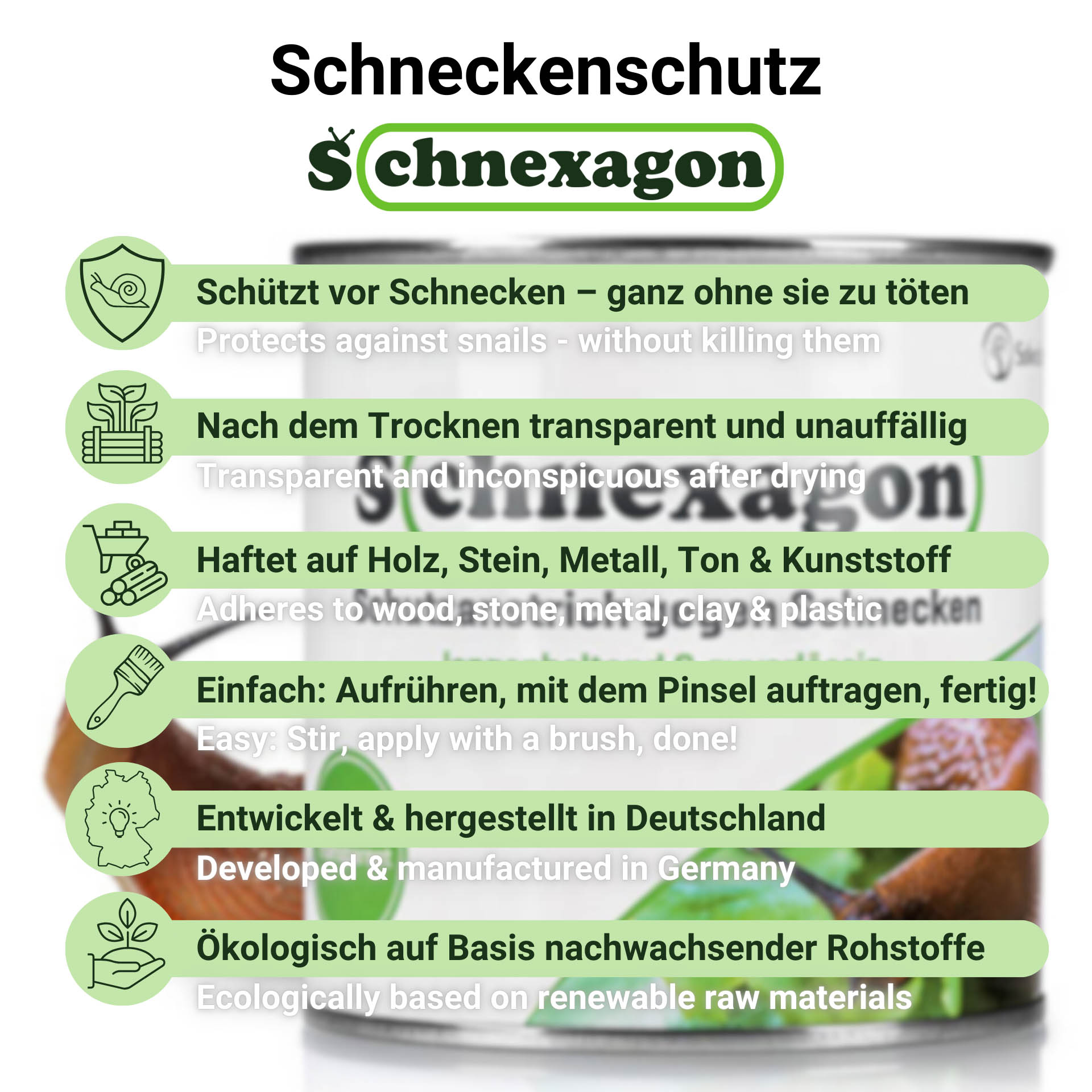 Schneckenschutz Schnexagon 375 ml
