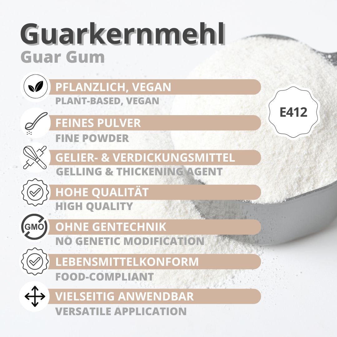 Guarkernmehl E 412 - 5.000 cps