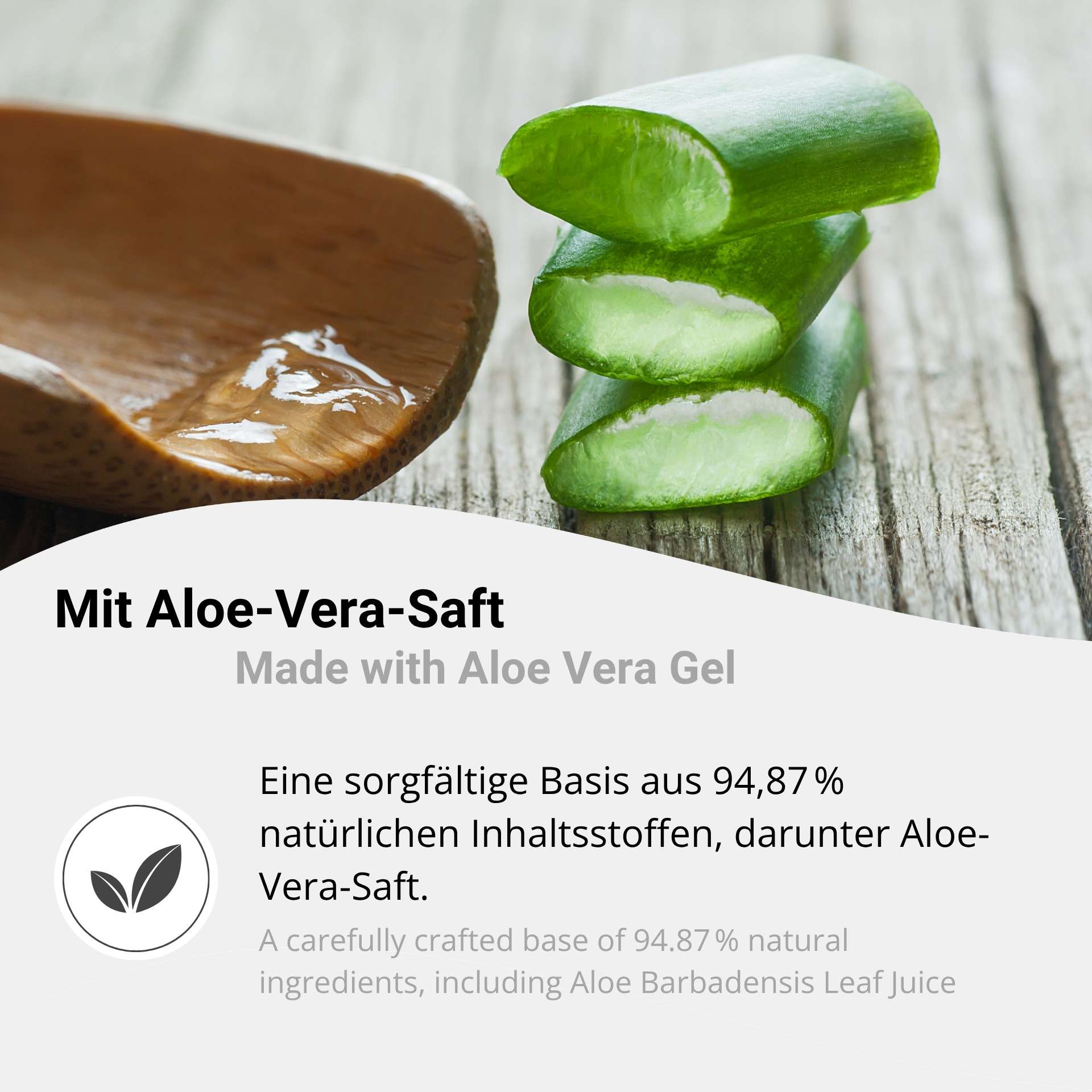 With natural ingredients