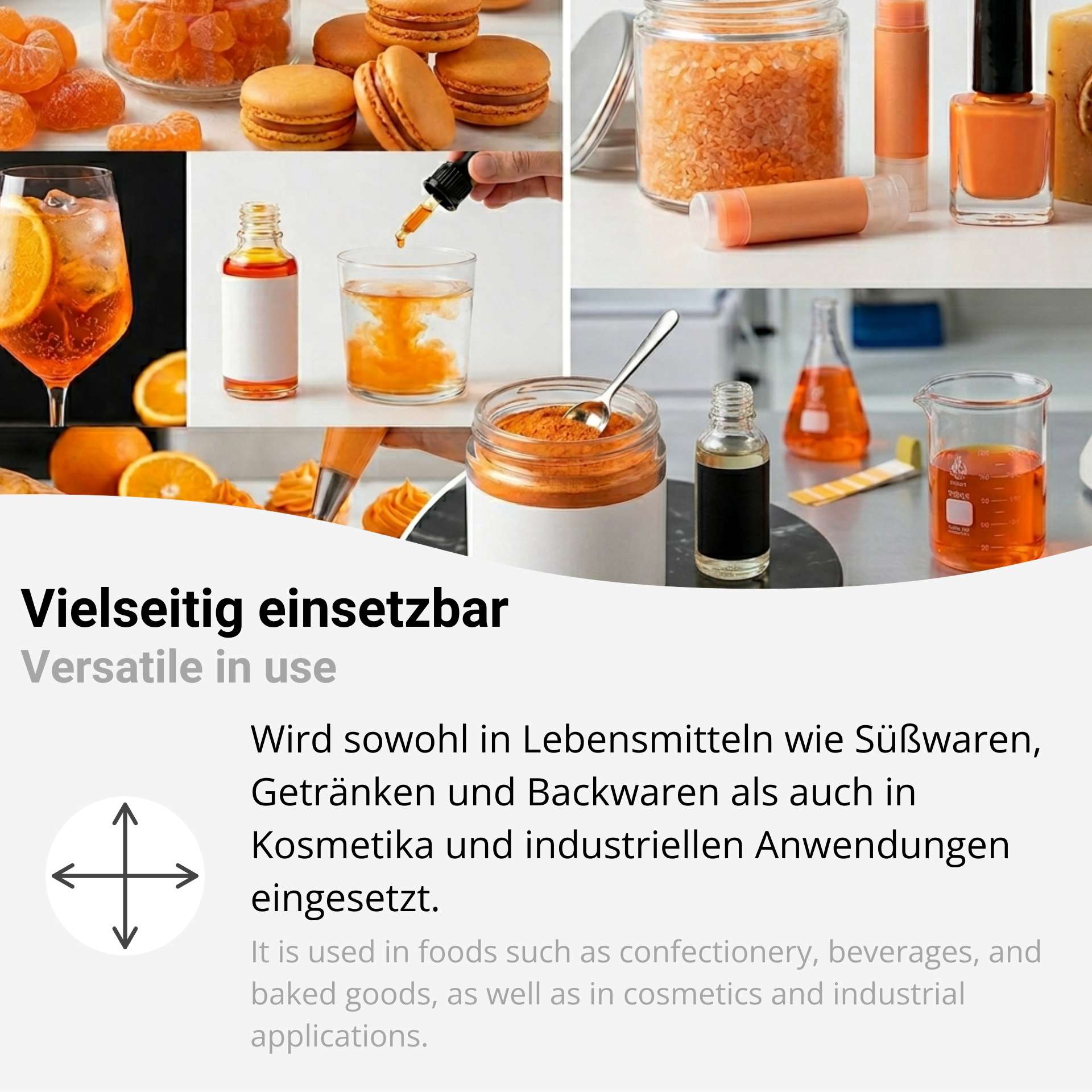 Gelborange S Lebensmittelfarbe Orange - E 110