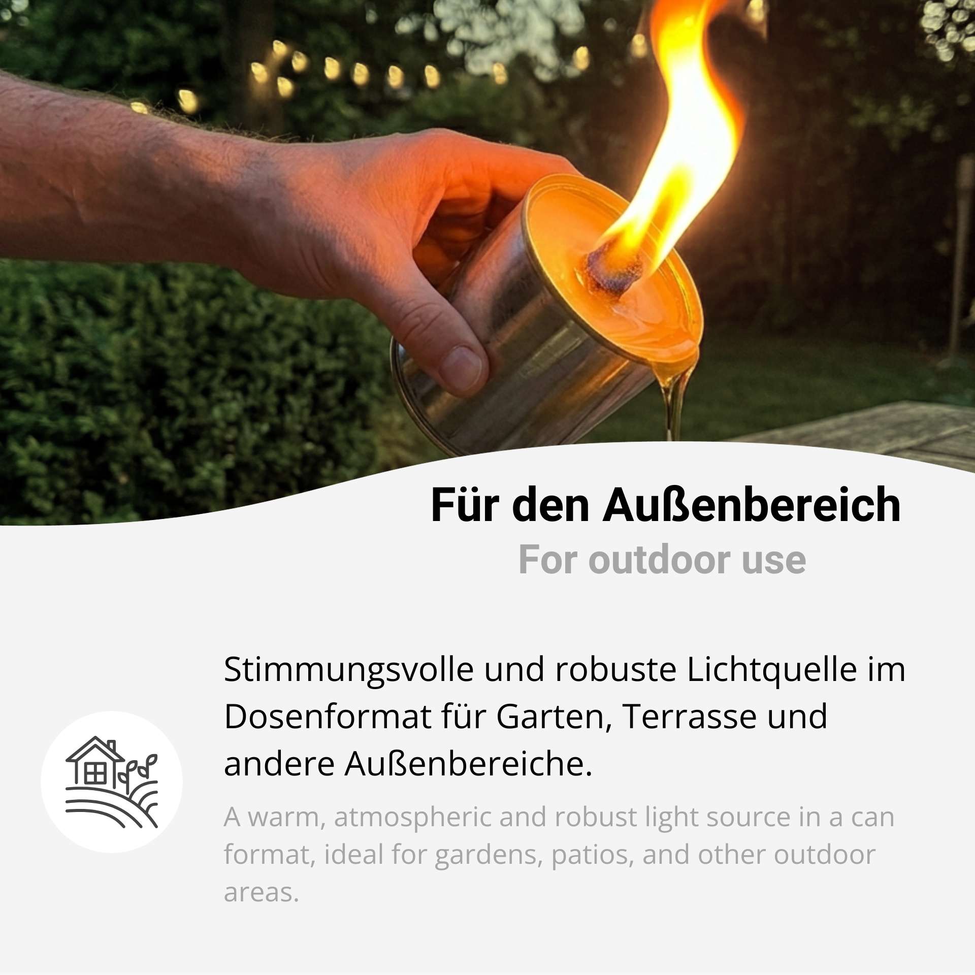 FackelBix – Gartenfeuer