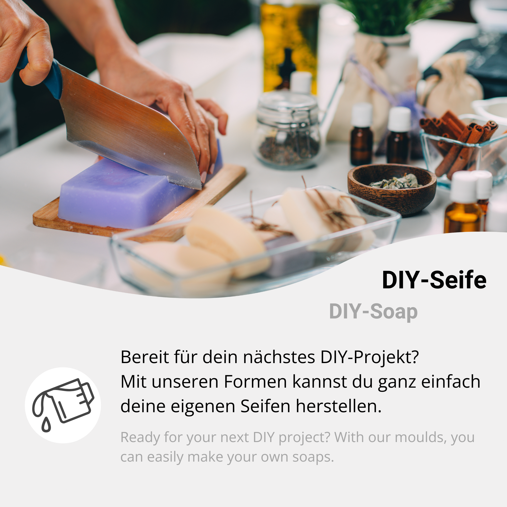 Seifenform für DIY Projekt