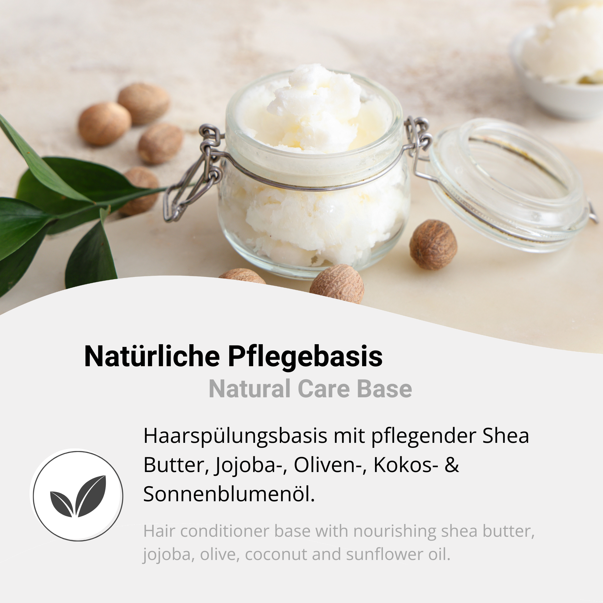 Conditioner with natural ingredients