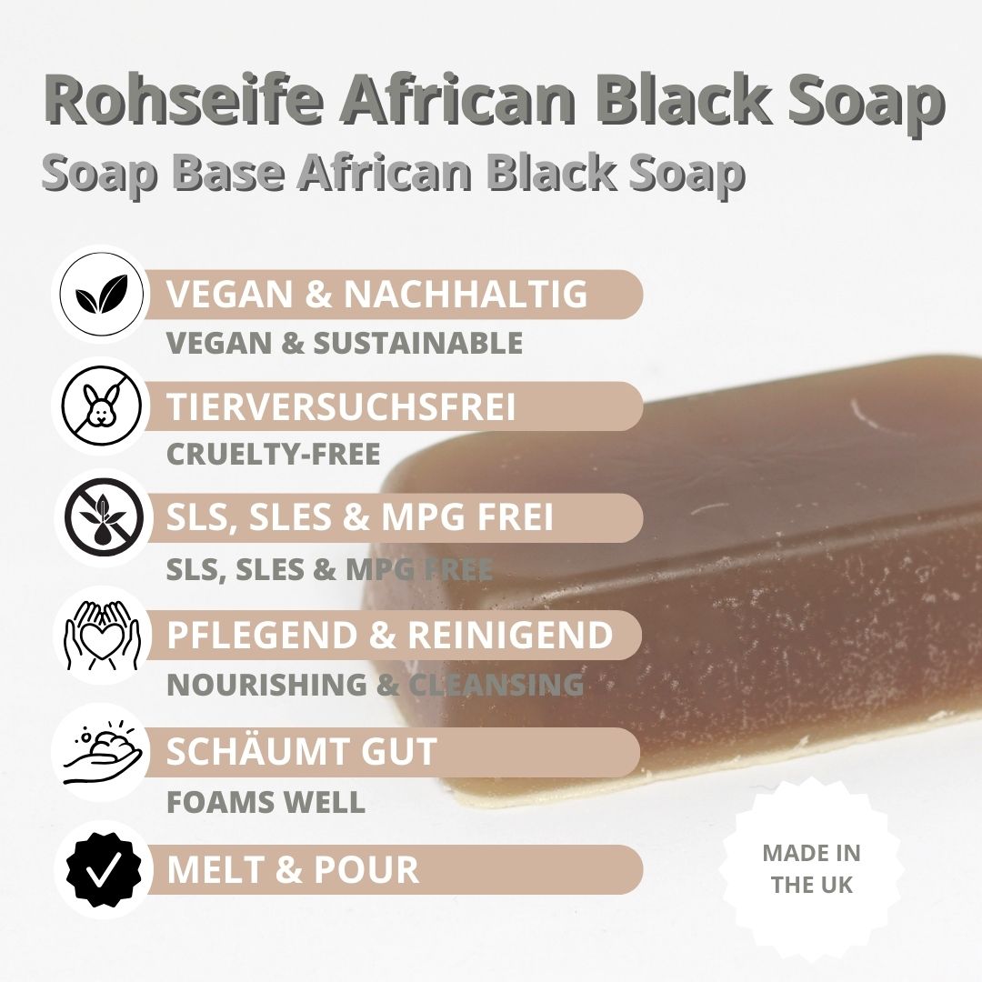 Rohseife African Black Soap