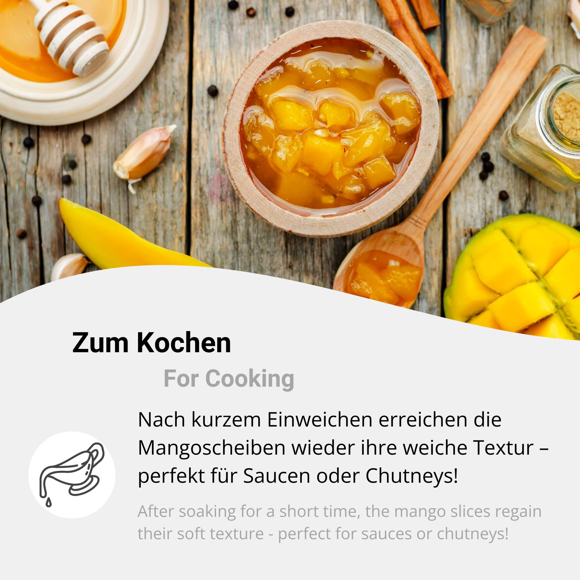 Bio Mango gefriergetrocknet