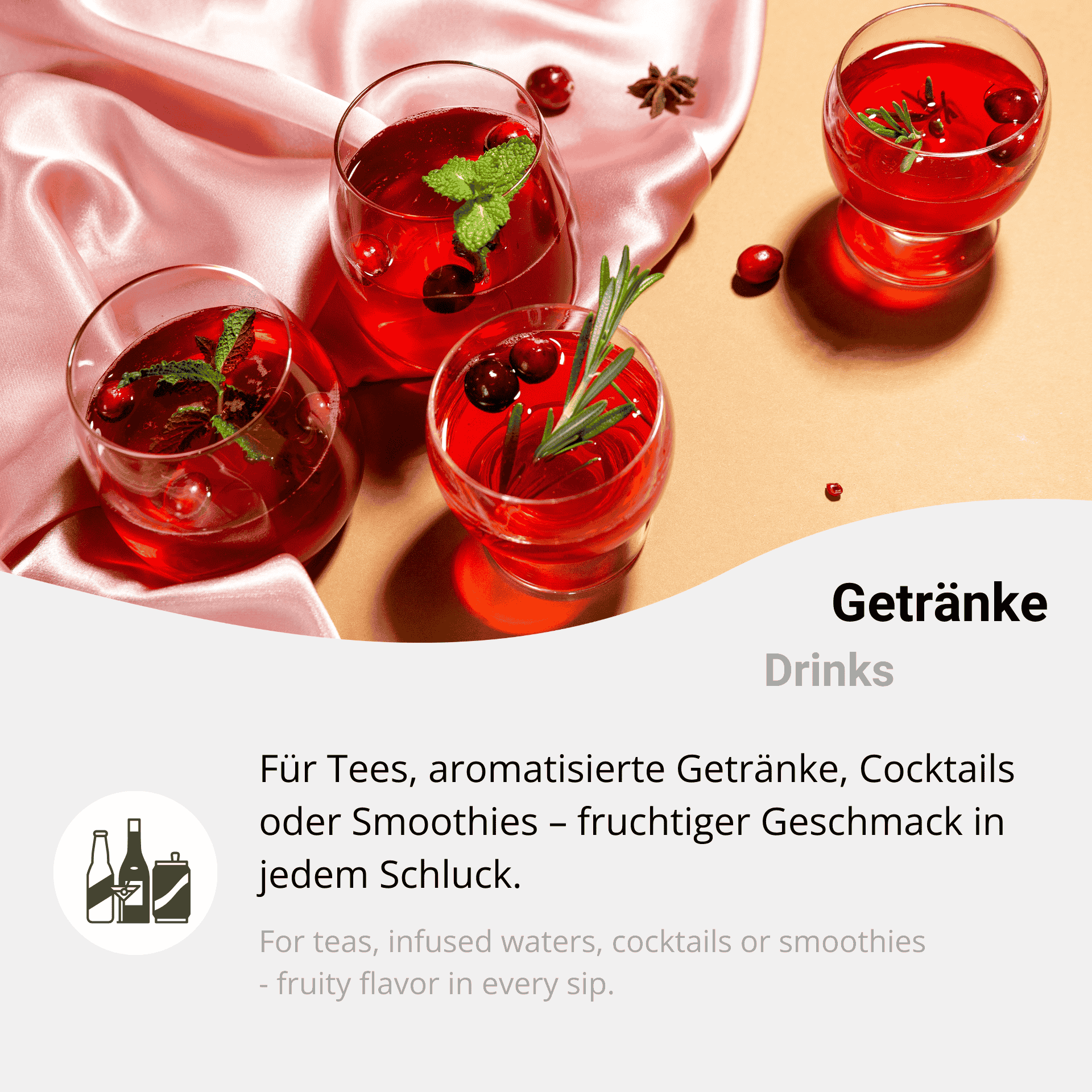 Gefriergetrocknete Sauerkirschen