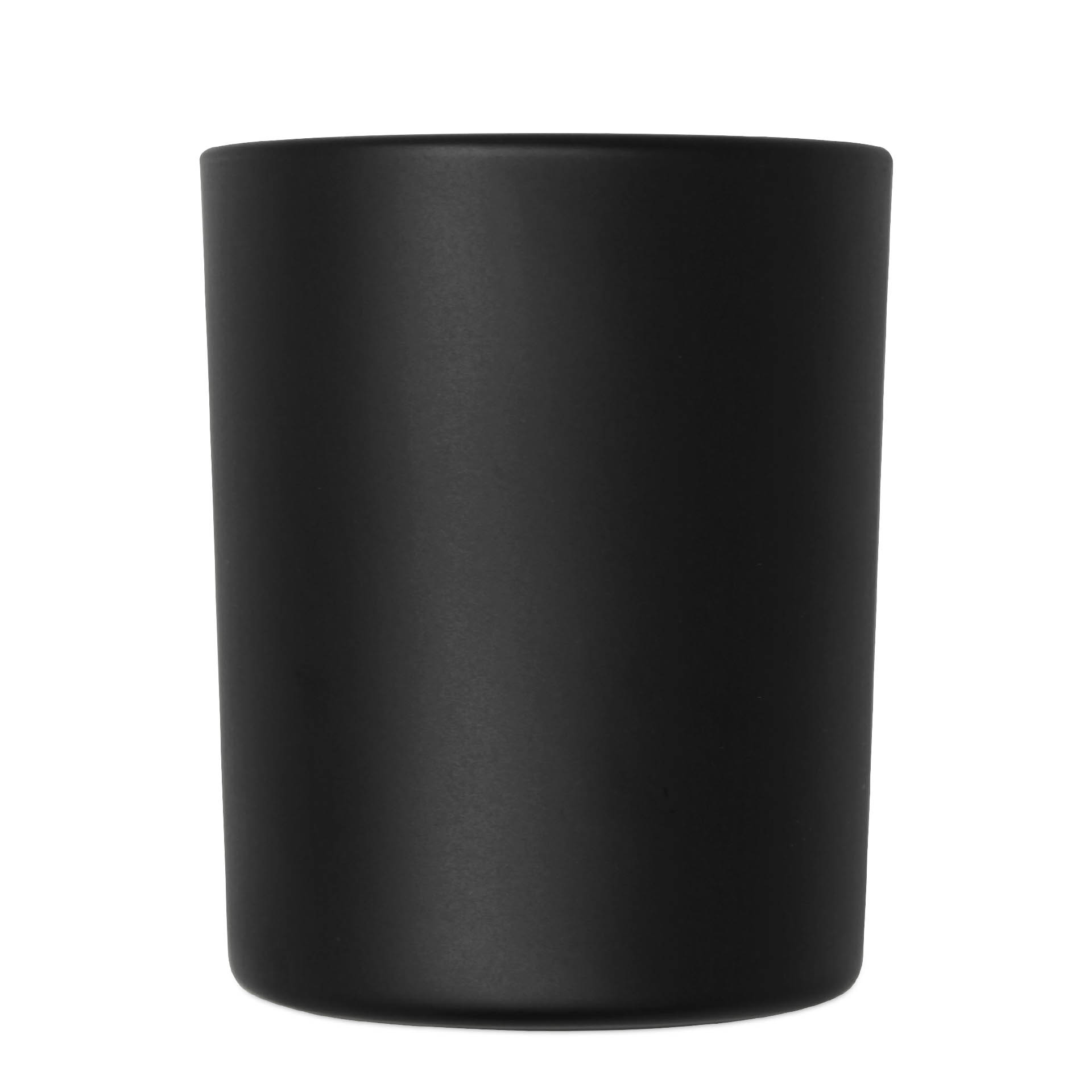 Kerzenglas schwarz matt 200 ml