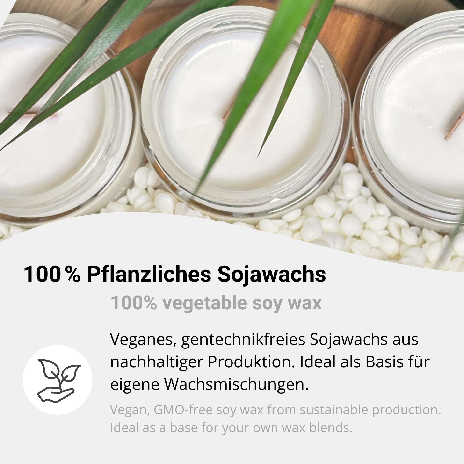 Golden Wax Y50 - Sojawachs Pastillen für Wachsmischungen