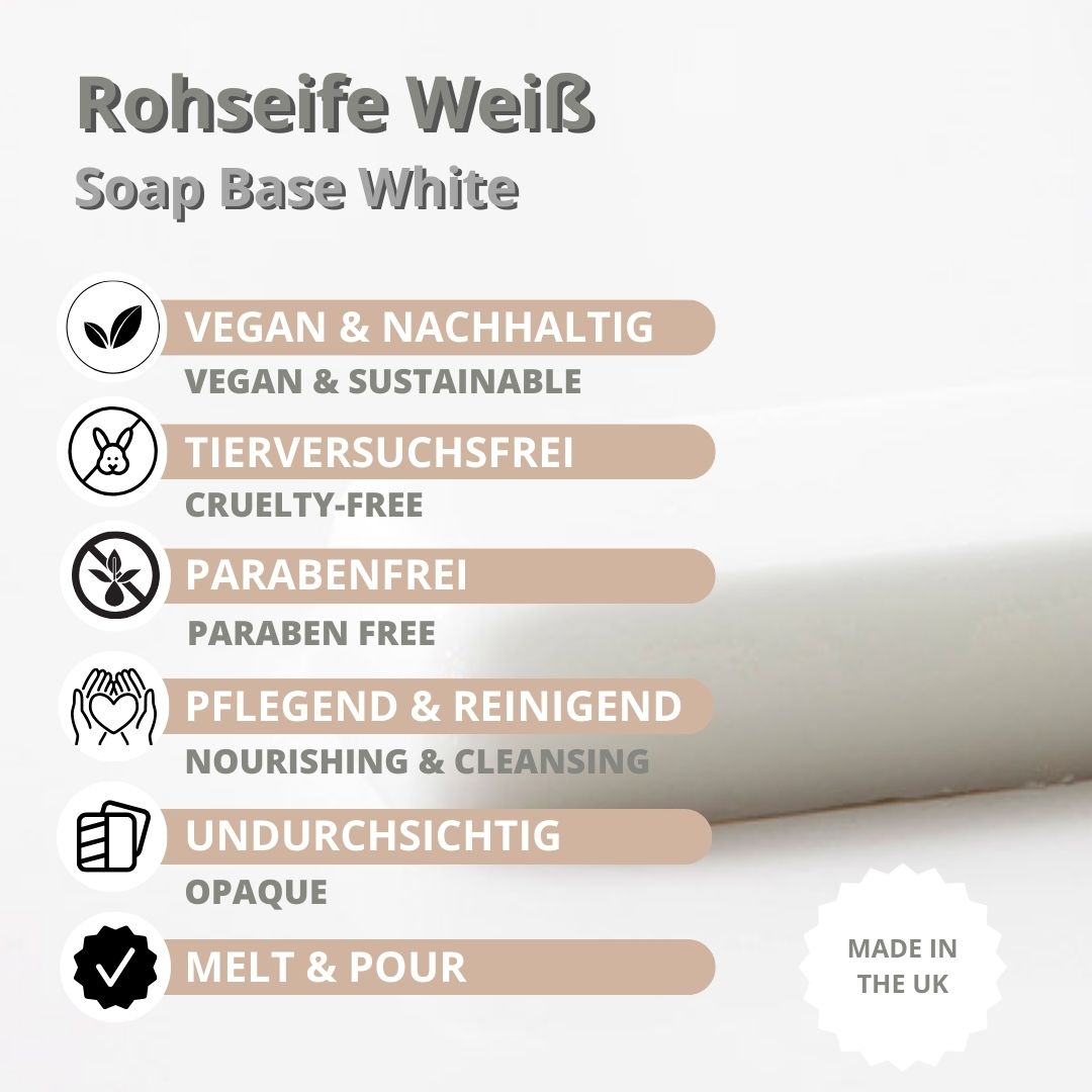 Rohseife Weiß