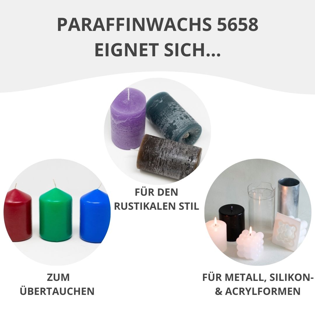 Paraffinwachs Pastillen 56 - 58°C Vollraffinat