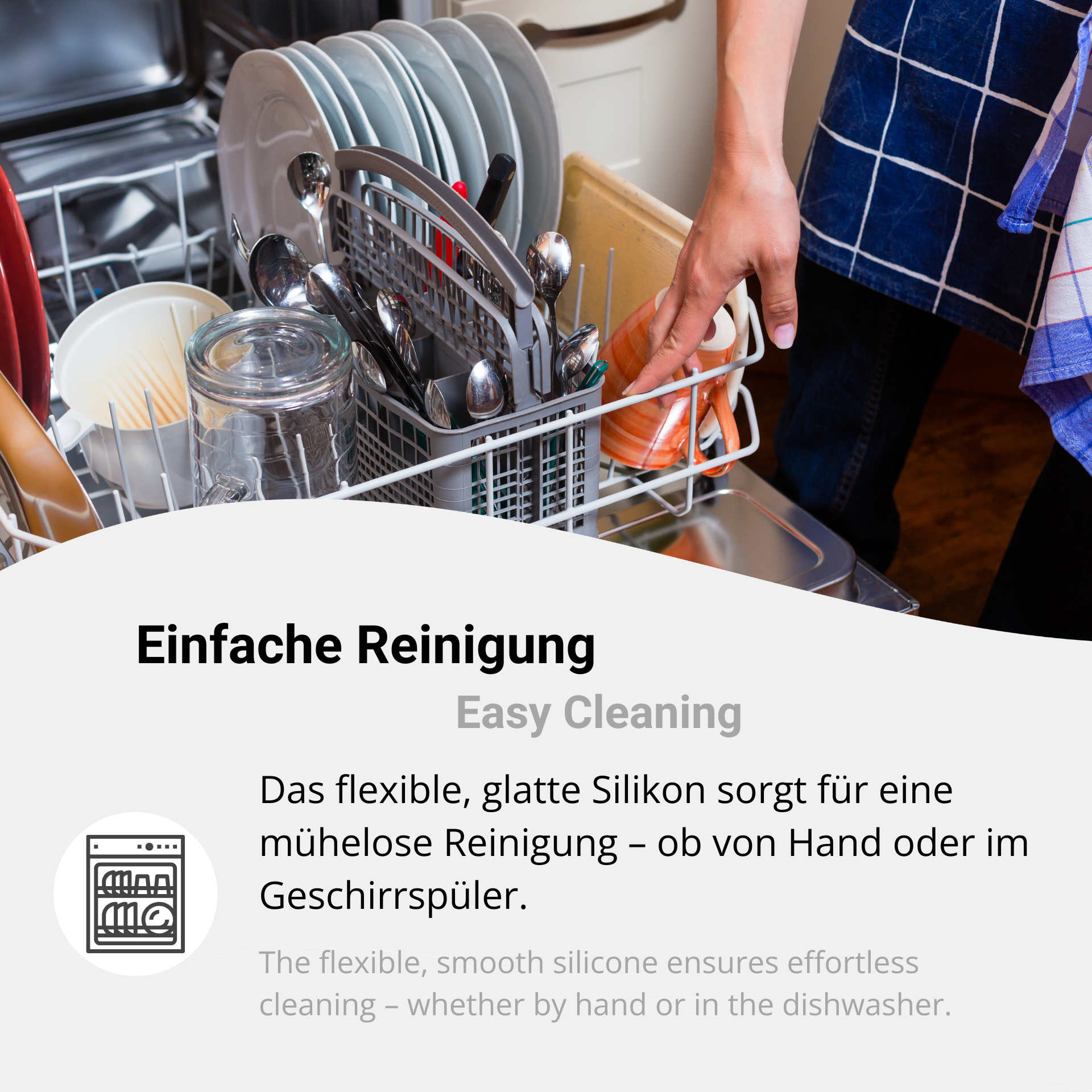 Einfache Reinigung