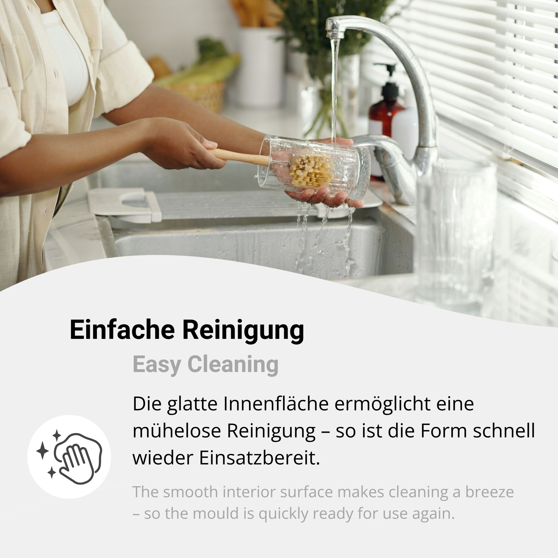 4-teiliges Kerzenformen-Set – Stumpenkerze, Säulenkerze, Kegel & Kugel