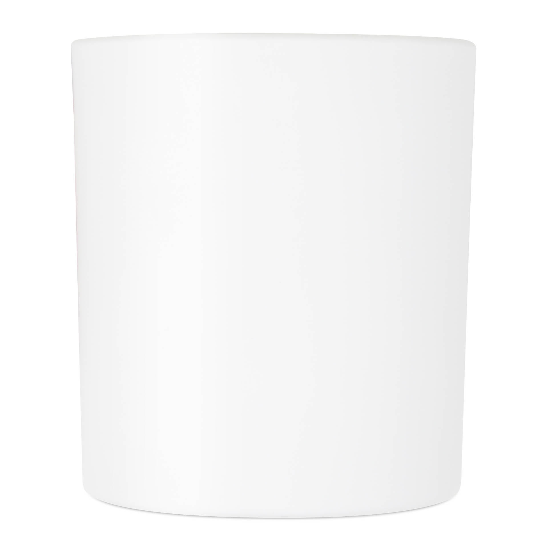 Kerzenglas weiß matt 300 ml