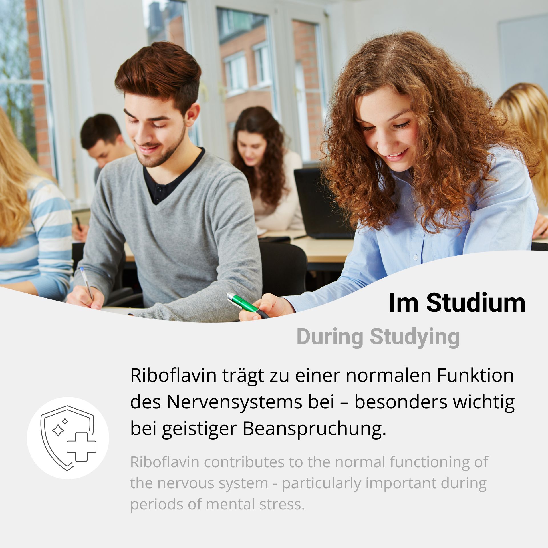 Riboflavin für Studenten Vitamin B2