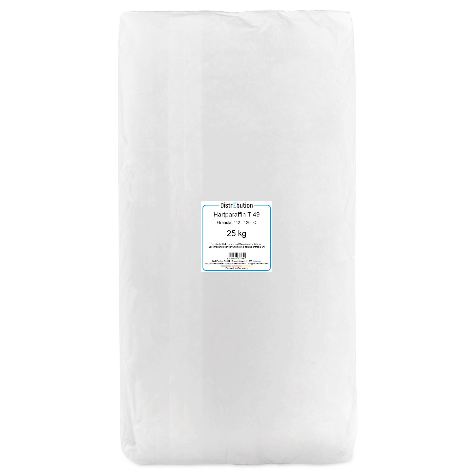 Hartparaffin T 49 Granulat 112 - 120 °C 25 kg