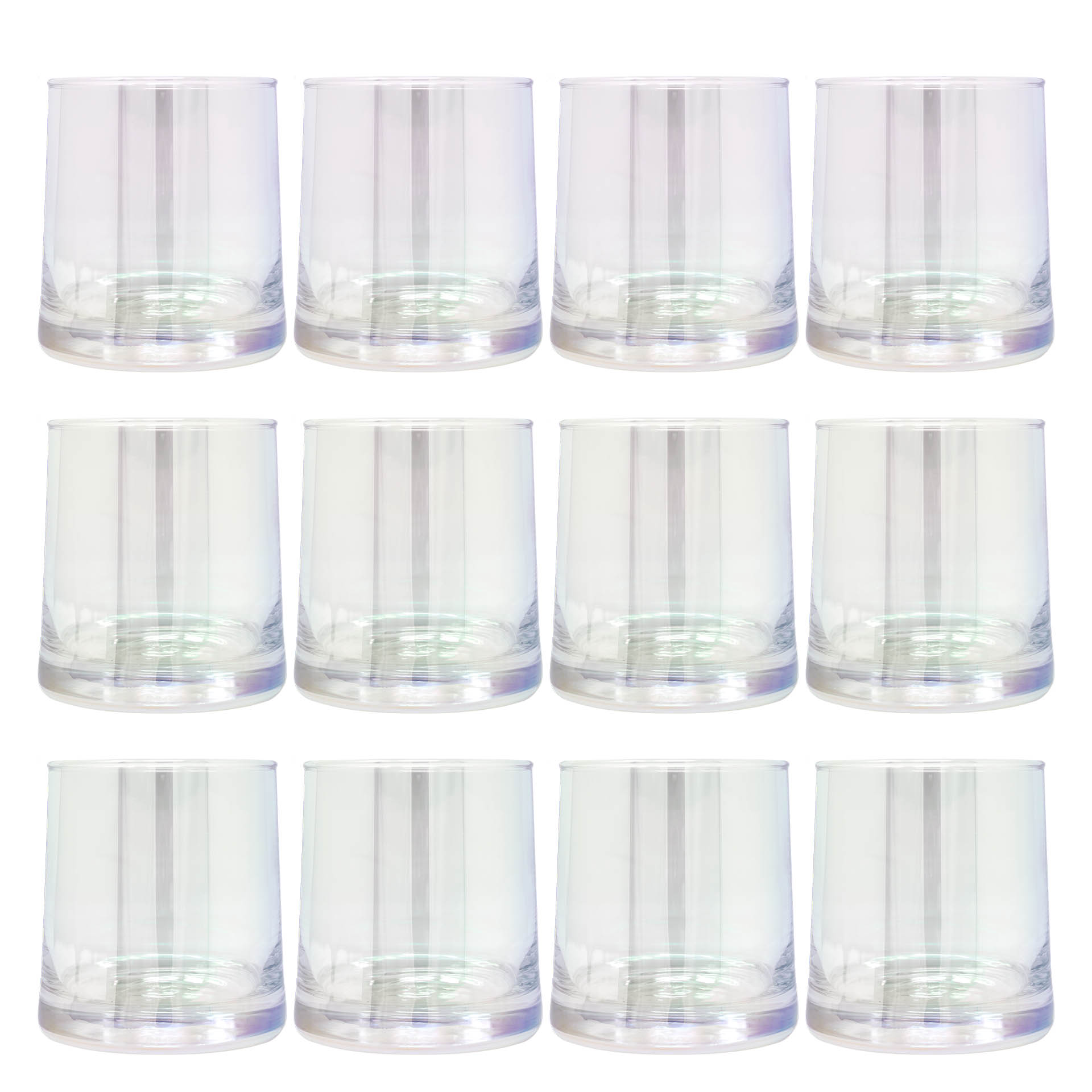 Kerzenglas irisierend 270 ml