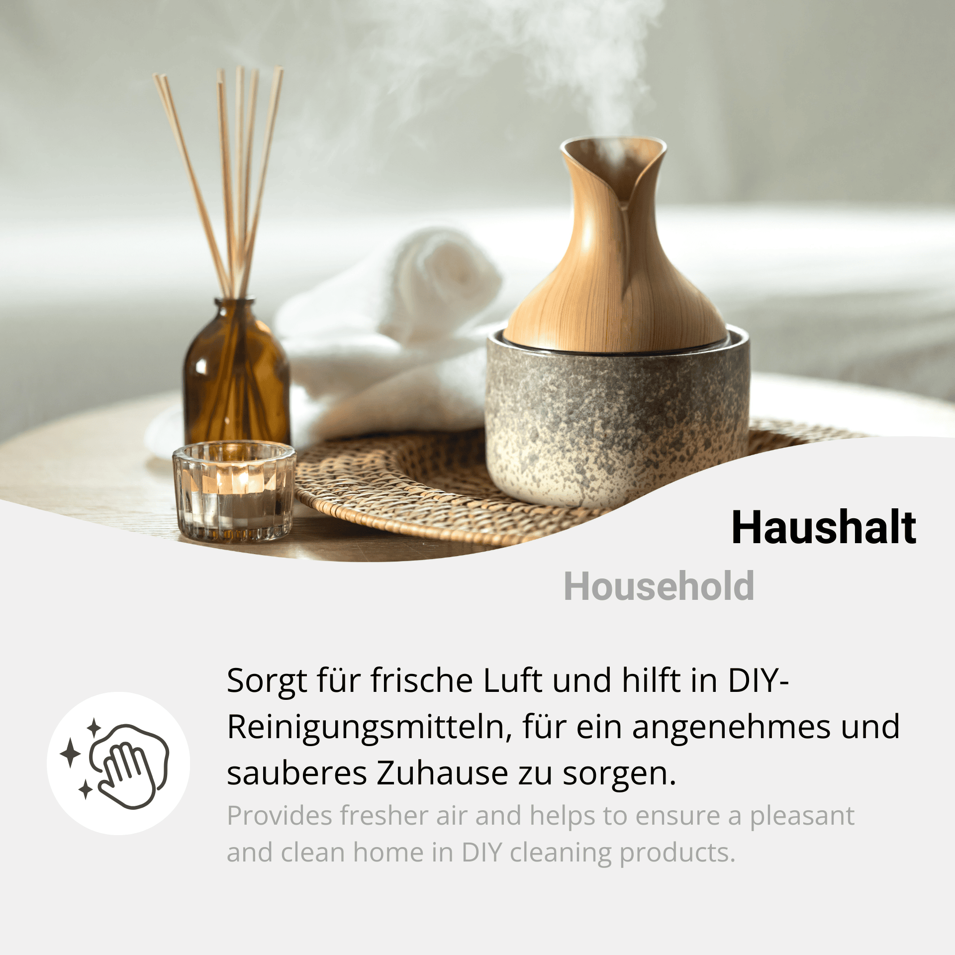 Pfefferminzöl im Haushalt