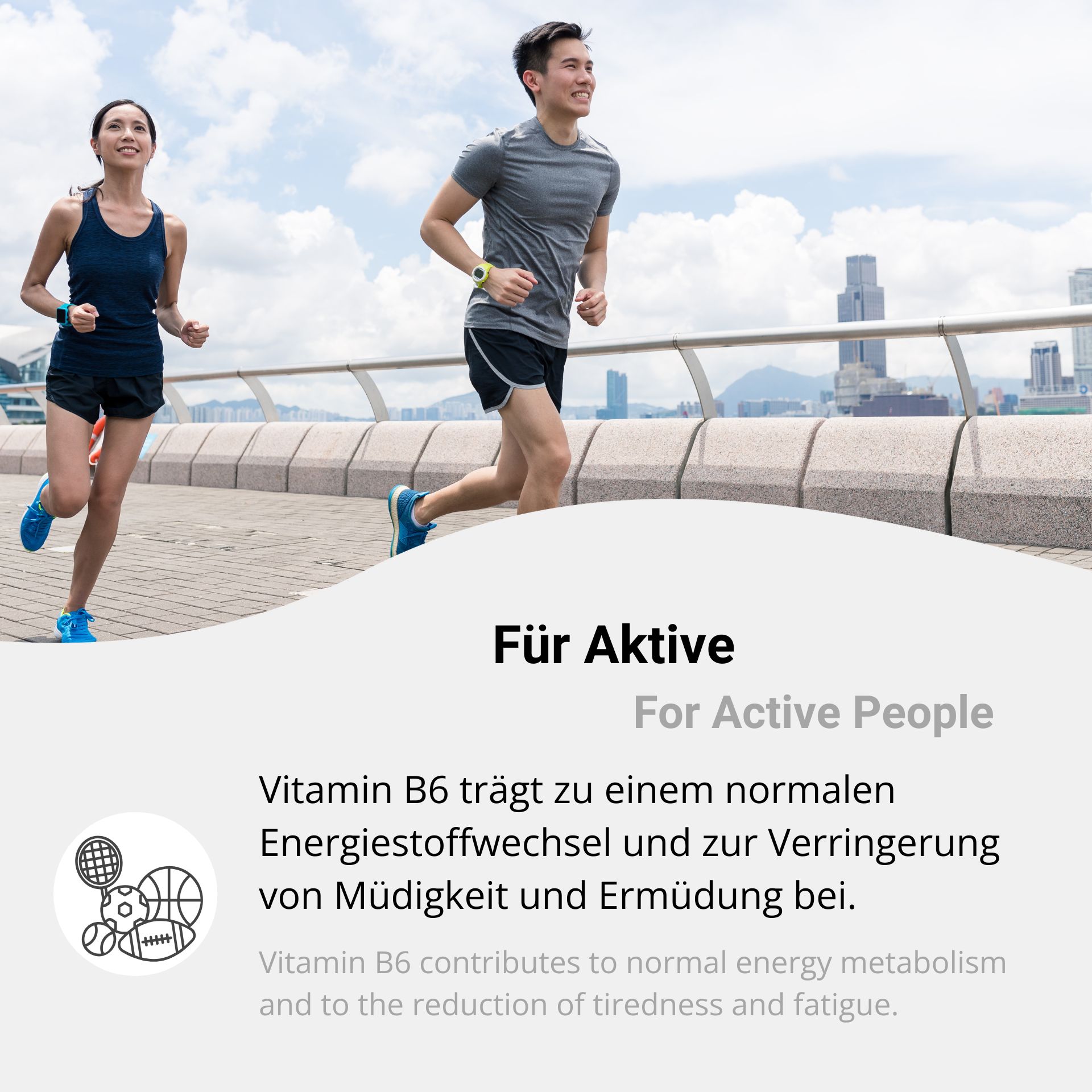 Vitamin B6 für Sportler und Aktive