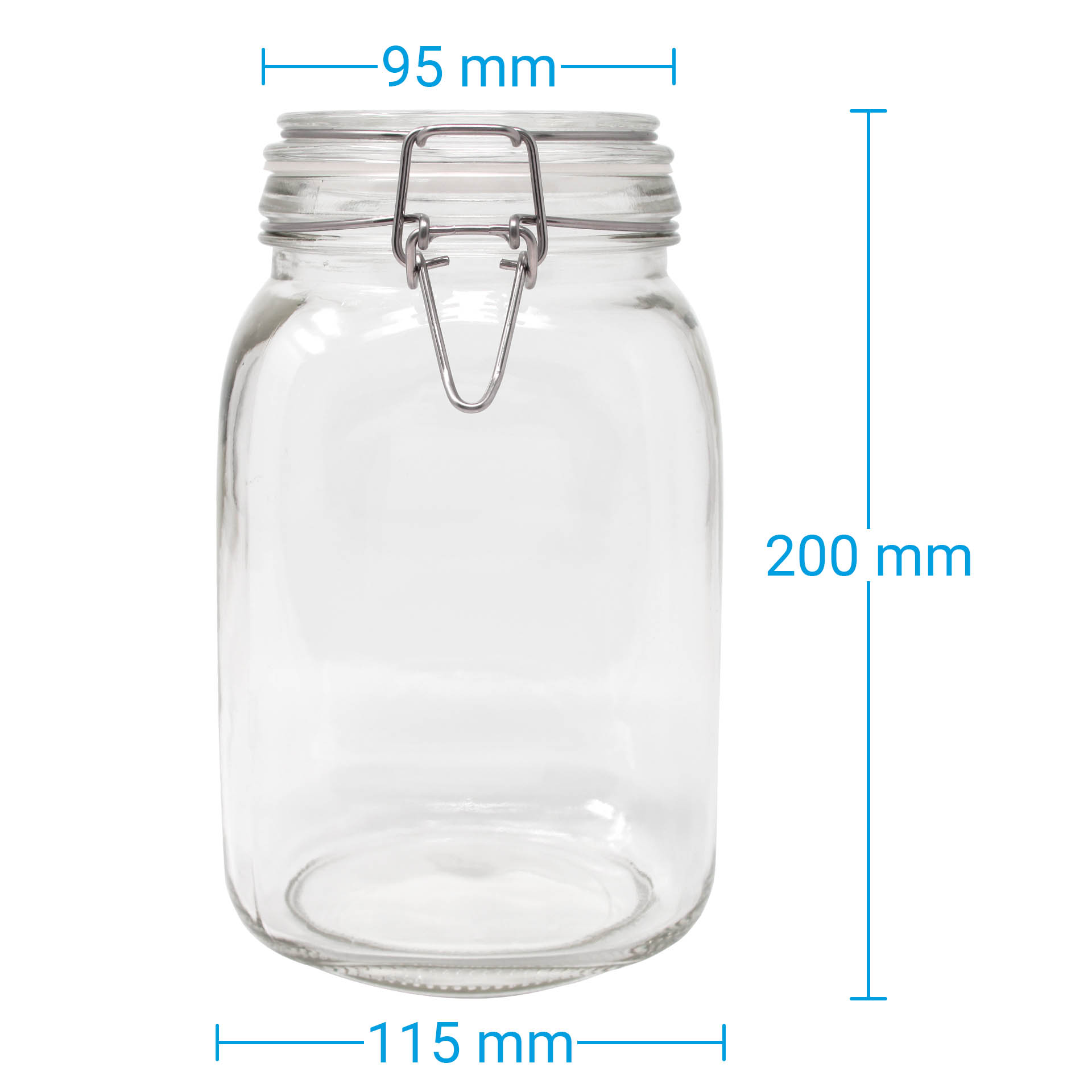 Einmachglas Bügelglas 1500 ml