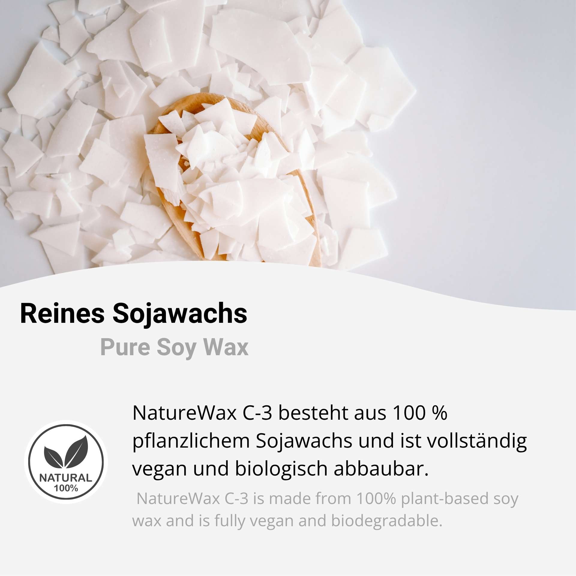 Sojawachs Flocken NatureWax® C-3