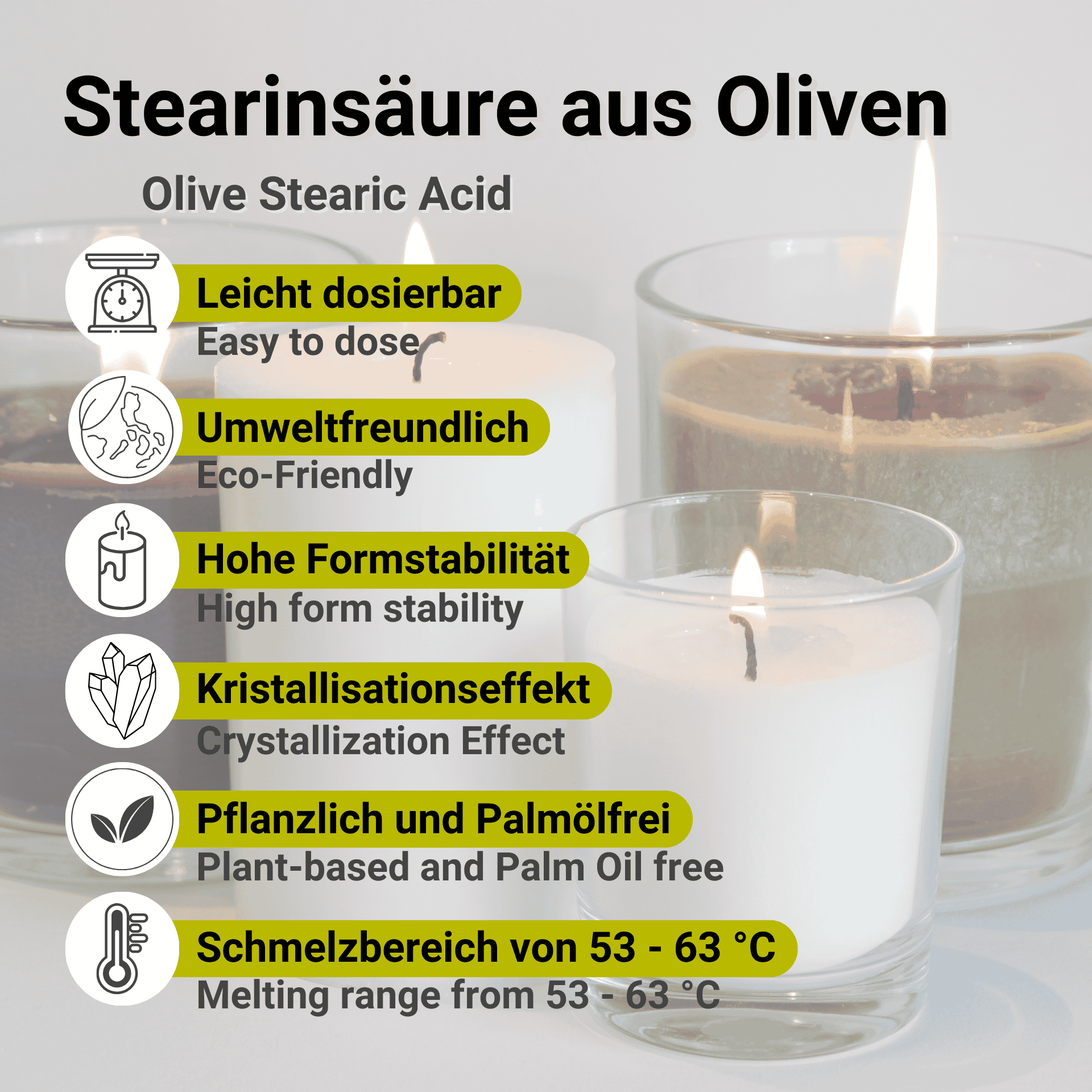 Olive Stearic Acid