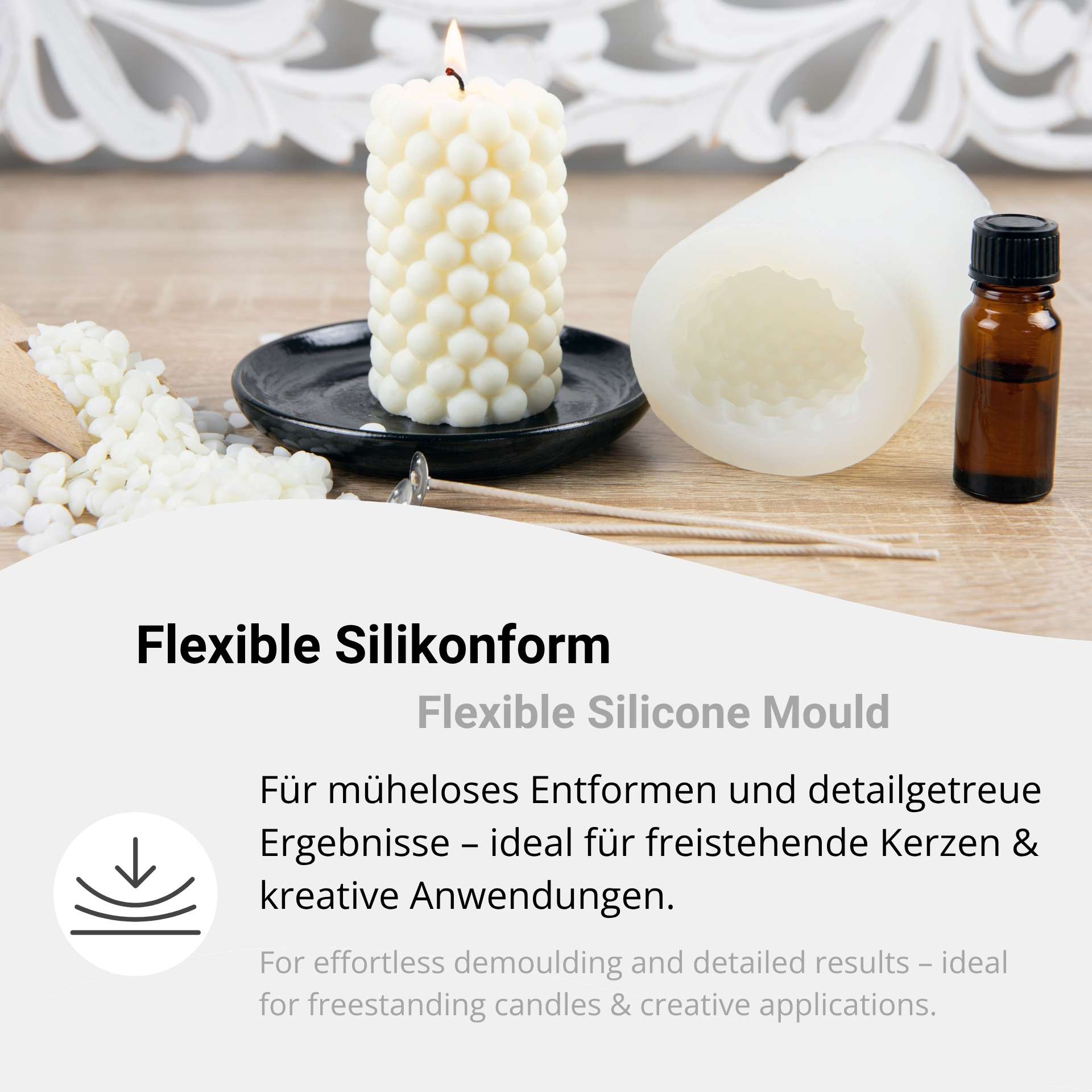 Perfekt für Kerzen & kreative Ideen