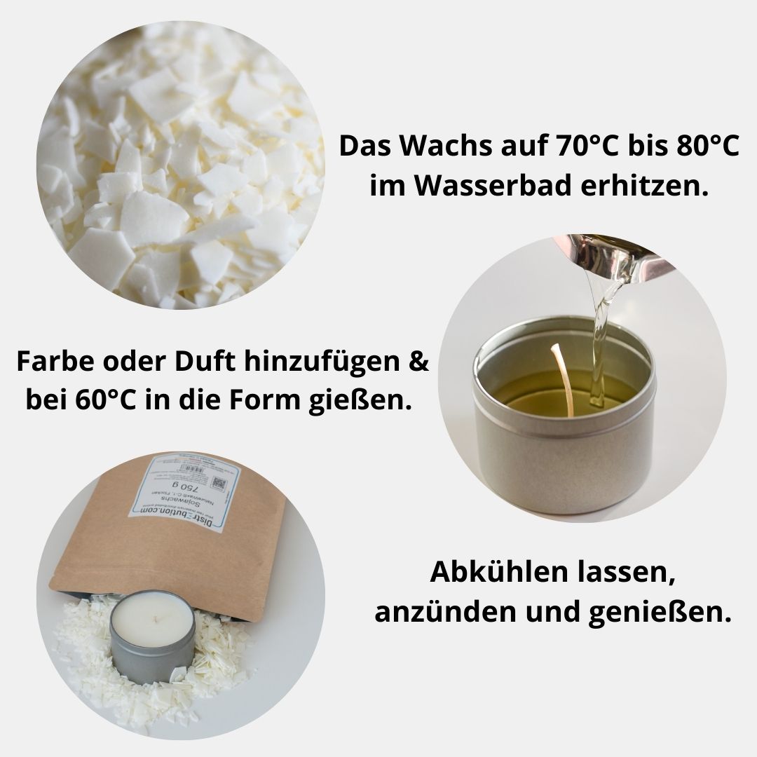 Sojawachs Flocken NatureWax® C-3