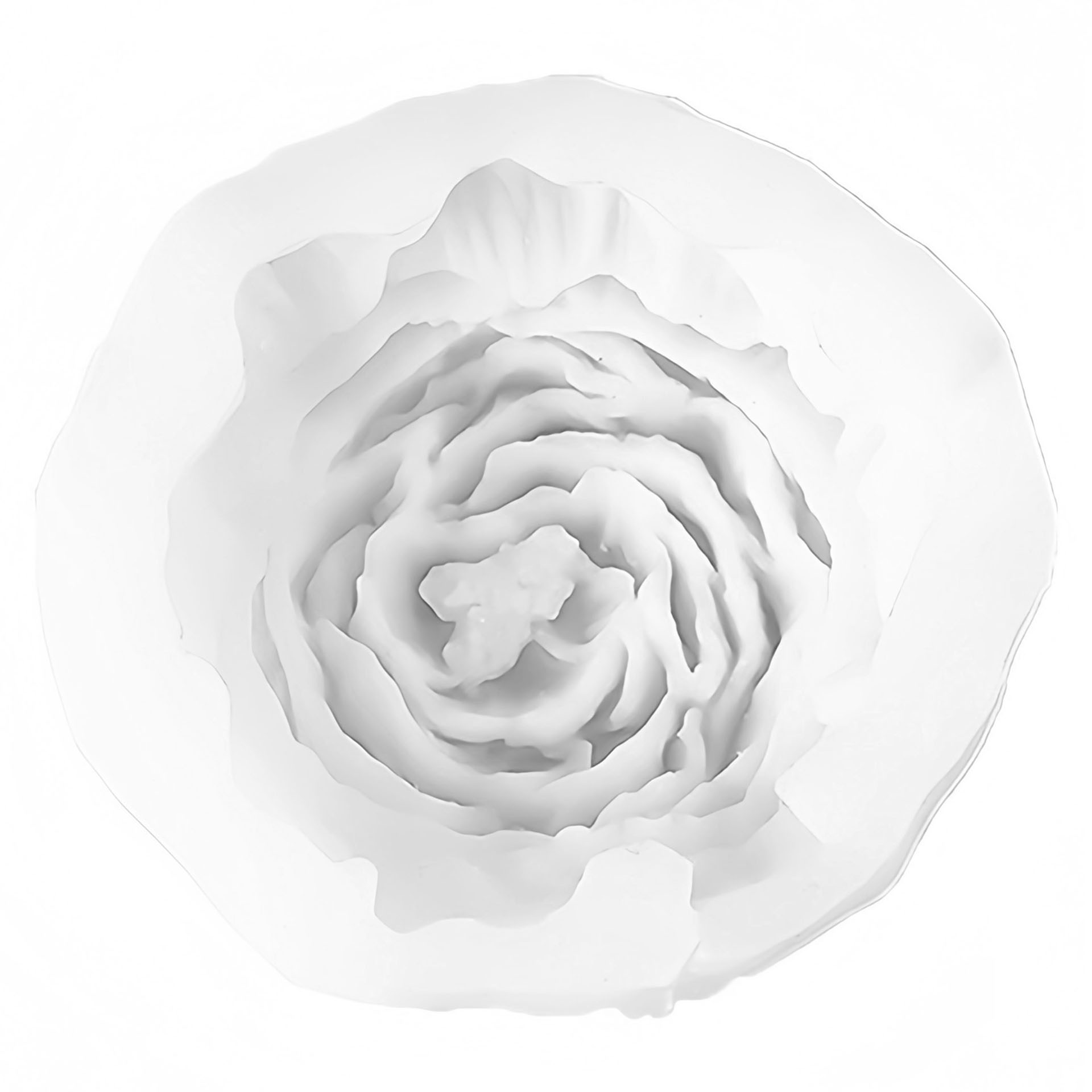 Candle mould peony flower