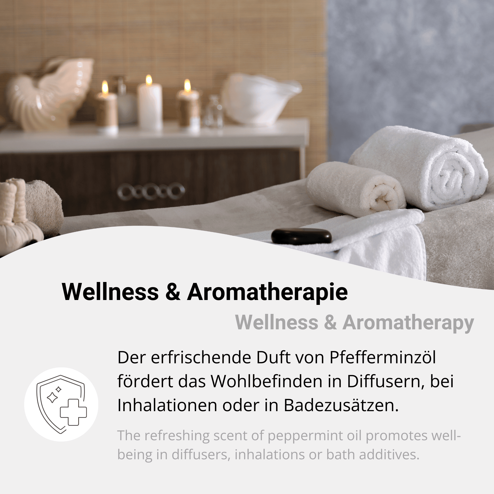 Pfefferminzöl in der Aromatherapie und in Wellness-Anwendungen